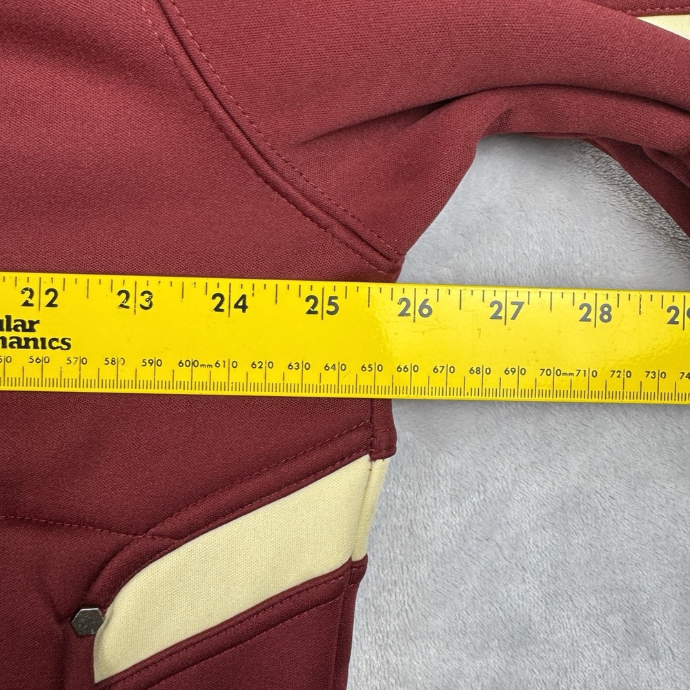 Boston College Eagles Reebok Fleece 1/4 Zip Pullover Chest Embroidered Men s L - Picture 6 of 12
